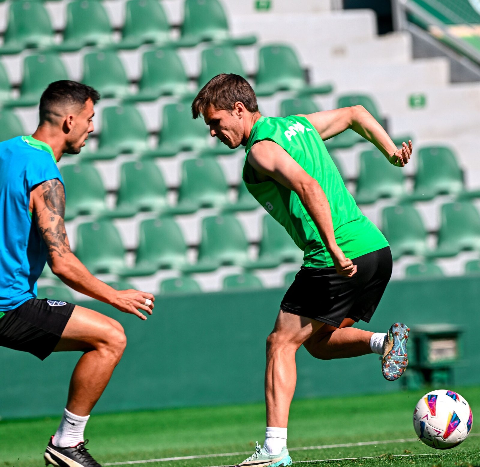 La plantilla vuelve a entrenar tras dos días de descanso