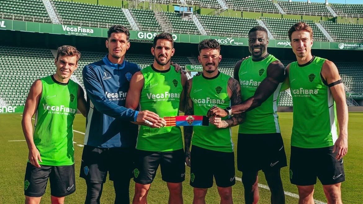 El Elche presenta sus capitanes para la temporada 2025/2026
