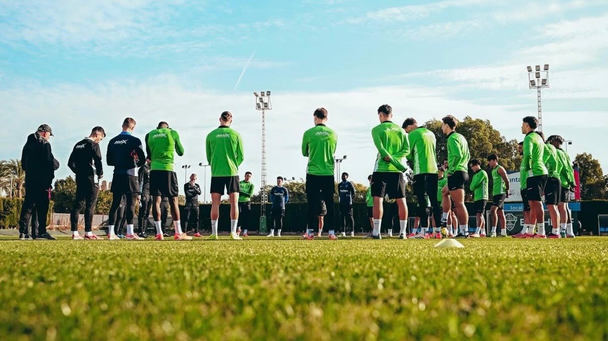 La plantilla del Elche volverá a los entrenamientos el 29 de diciembre